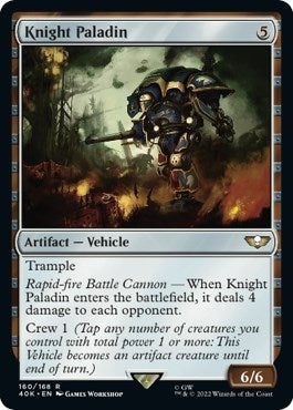 Knight Paladin Surge Foil (160) [40K]
