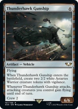Thunderhawk Gunship Surge Foil (167) [40K]