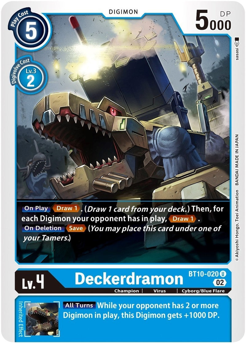 Image for Deckerdramon [Xros Encounter]