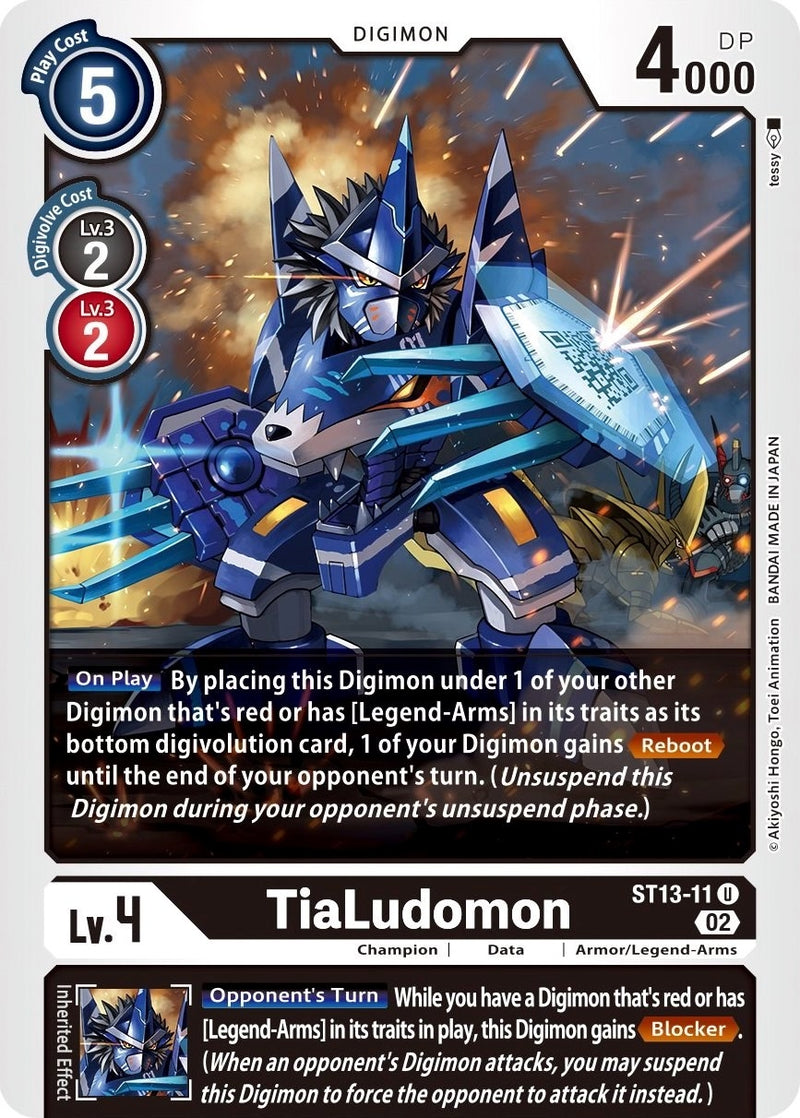 Image for TiaLudomon [Starter Deck 13: Ragnaloardmon]