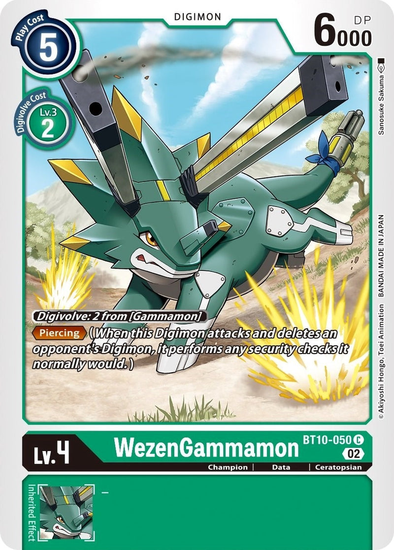 Image for WezenGammamon [Xros Encounter]