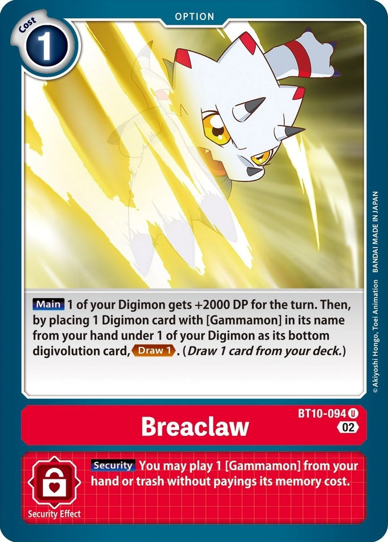 Image for Breaclaw [Xros Encounter]