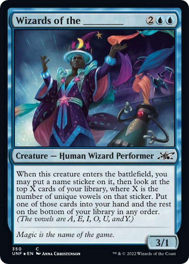 Wizards of the _____ [Unfinity]