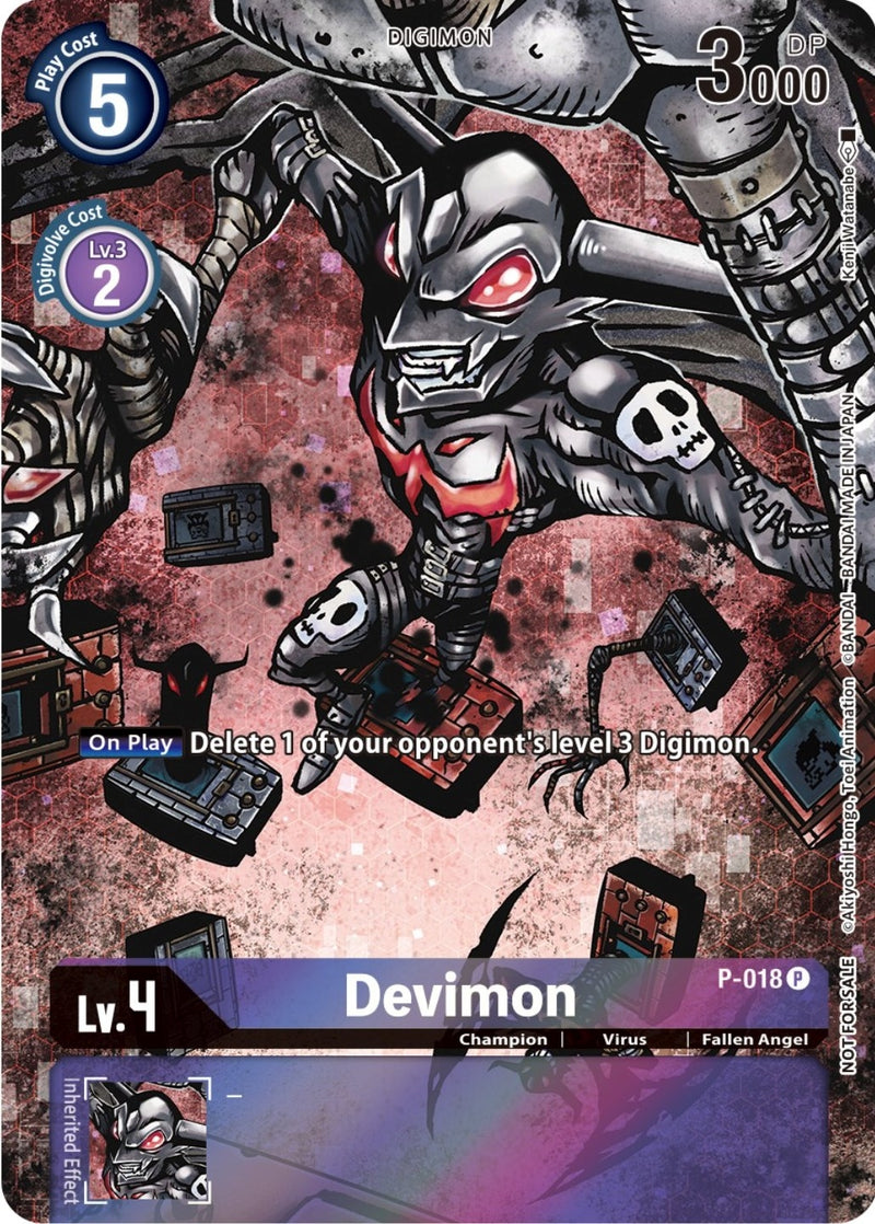 Image for Devimon - P-018 (25th Special Memorial Pack) [Digimon Promotion Cards]