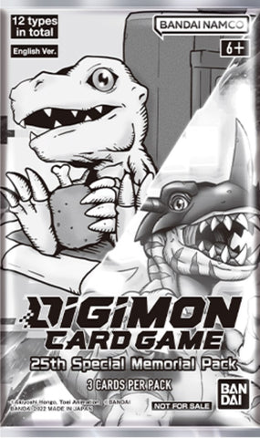Image for 25th Special Memorial Pack - Digimon Card Game
