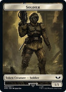 Soldier 002 Zephyrim Double sided Token Surge Foil [40K]