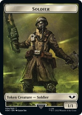 Soldier 004 Arco Flagellant Double sided Token Surge Foil [40K]