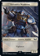 Astartes Warrior (001) // Robot Double-Sided Token [Warhammer 40,000 Tokens]