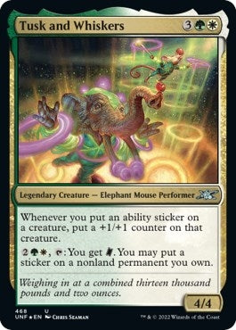 Tusk and Whiskers Galaxy Foil (468) [UNF]
