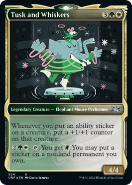 Tusk and Whiskers (Showcase) (Galaxy Foil) [Unfinity]