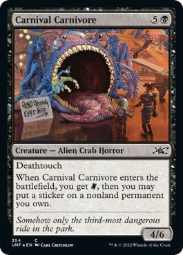 Carnival Carnivore Galaxy Foil (354) [UNF]