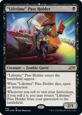 Lifetime Pass Holder Galaxy Foil (365) [UNF]