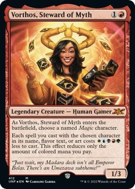 Vorthos Steward of Myth Galaxy Foil (412) [UNF]