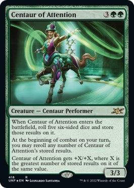 Centaur of Attention Galaxy Foil (418) [UNF]