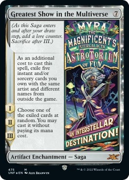 Greatest Show in the Multiverse Galaxy Foil (475) [UNF]
