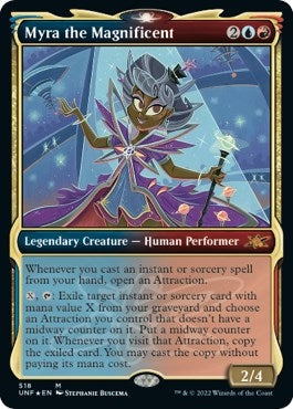 Myra the Magnificent Showcase Galaxy Foil (518) [UNF]