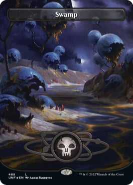 Swamp 488 Borderless Galaxy Foil (488) [UNF]