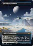 Hallowed Fountain Borderless Galaxy Foil (528) [UNF]