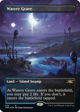 Watery Grave Borderless Galaxy Foil (529) [UNF]