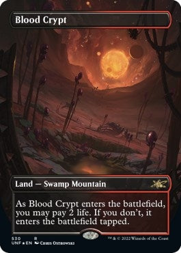 Blood Crypt Borderless Galaxy Foil (530) [UNF]
