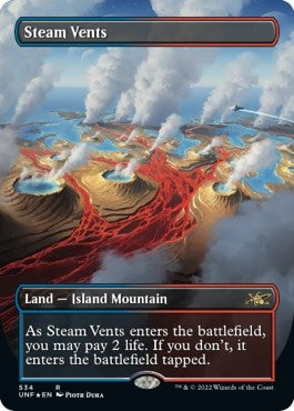 Steam Vents Borderless Galaxy Foil (534) [UNF]