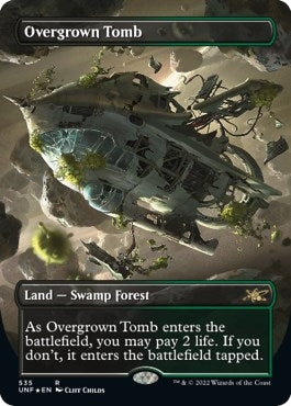 Overgrown Tomb Borderless Galaxy Foil (535) [UNF]