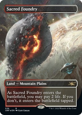 Sacred Foundry Borderless Galaxy Foil (536) [UNF]