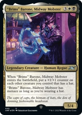 Brims Barone Midway Mobster Galaxy Foil (449) [UNF]