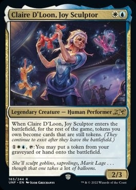 Claire D'Loon, Joy Sculptor [Unfinity]