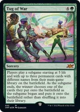 Tug of War Galaxy Foil (445) [UNF]