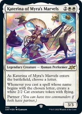 Katerina of Myras Marvels Galaxy Foil (302) [UNF]