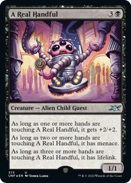 A Real Handful Galaxy Foil (373) [UNF]