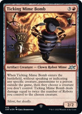 Ticking Mime Bomb Galaxy Foil (410) [UNF]