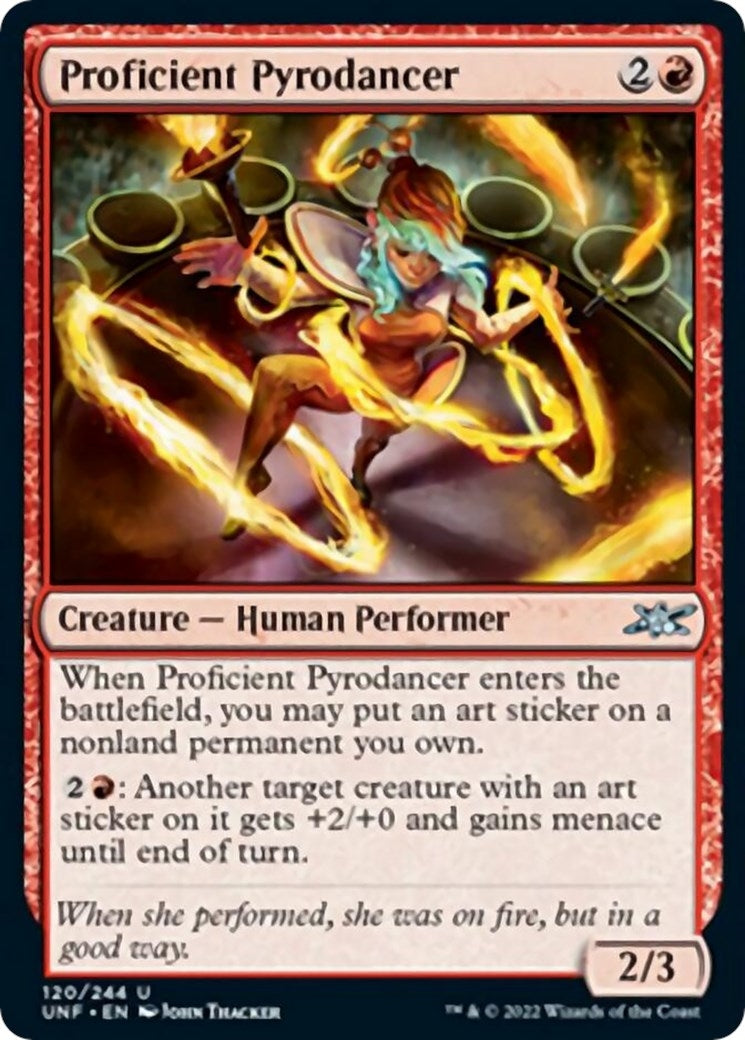 Proficient Pyrodancer (120) [UNF]