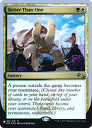 Better Than One (128) [LIST]