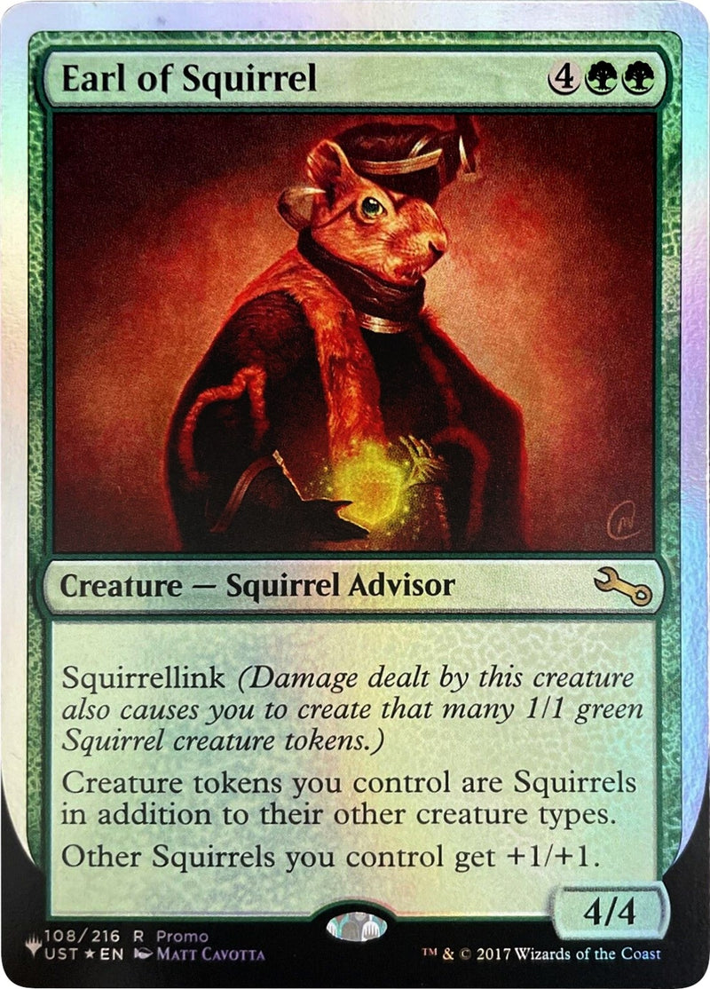 Earl of Squirrel (108) [LIST]
