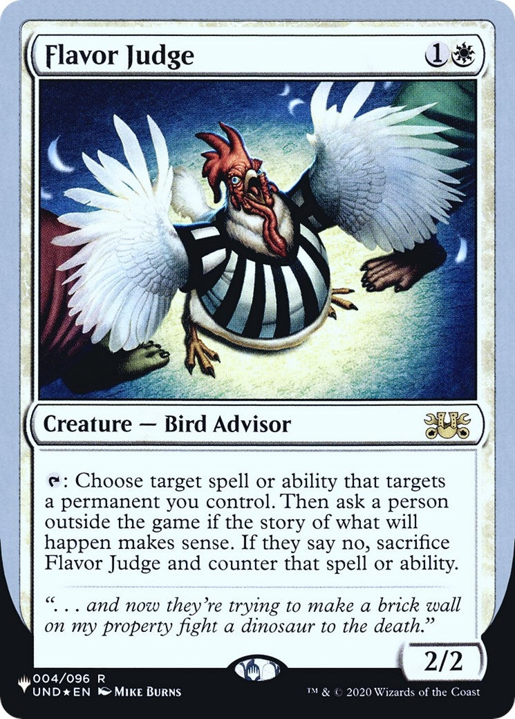 Flavor Judge (4) [LIST]
