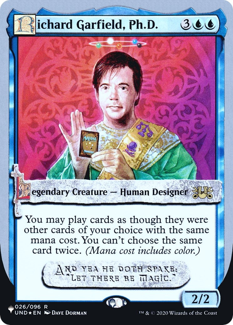 Richard Garfield PhD (26) [LIST]
