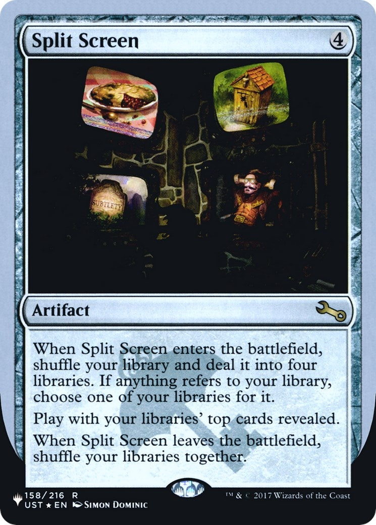 Split Screen (158) [LIST]