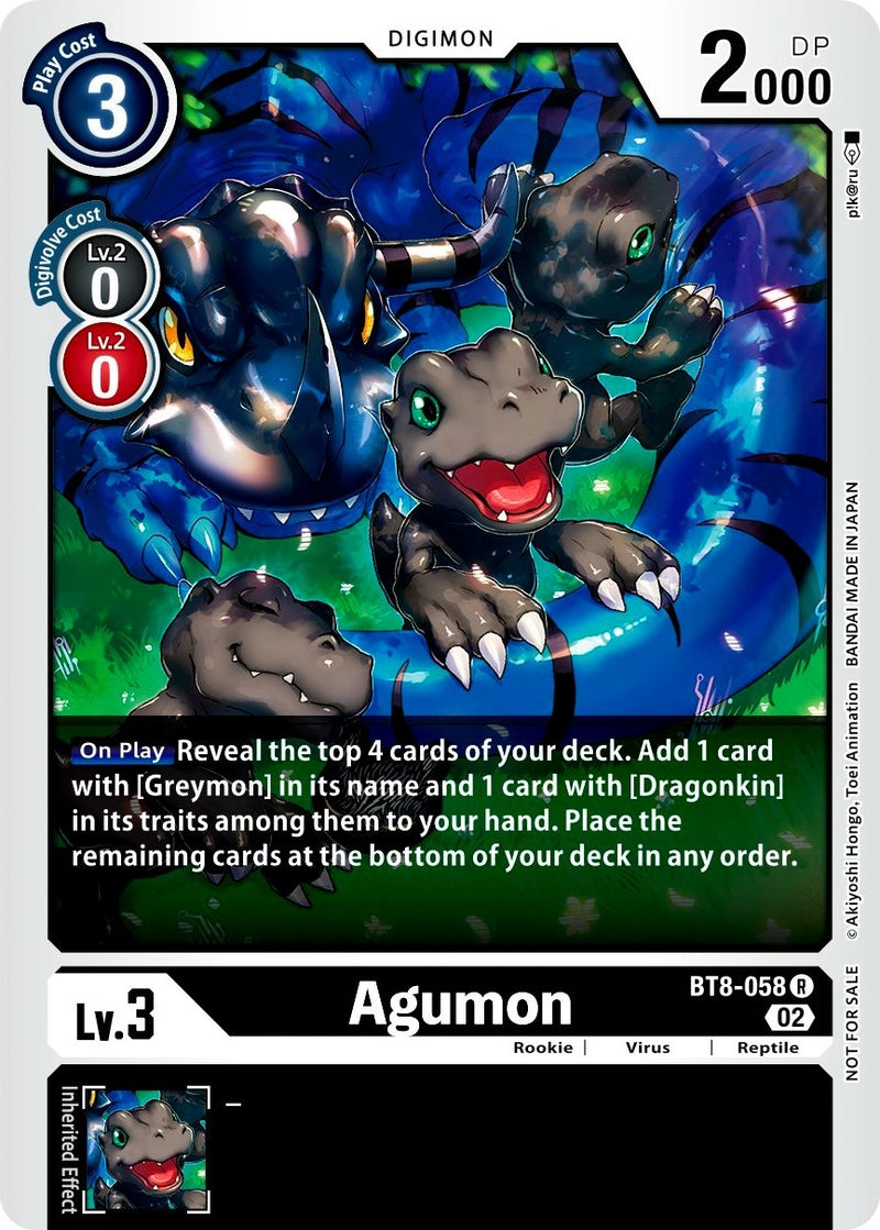 Image for Agumon (Xros Encounter Pre-Release) [New Awakening]