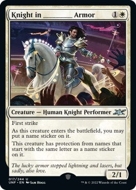 Knight in _______ Armor (17) [UNF]