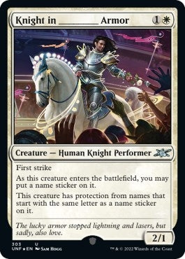 Knight in _______ Armor Galaxy Foil (303) [UNF]