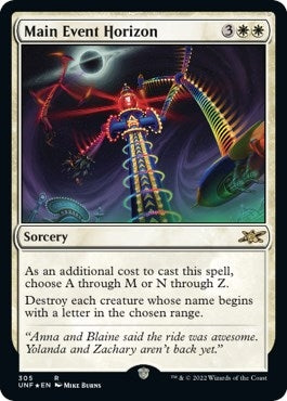 Main Event Horizon Galaxy Foil (305) [UNF]