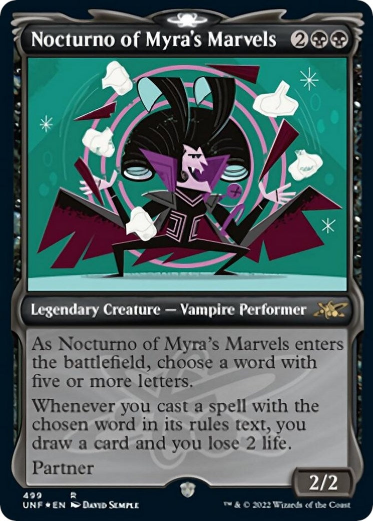 Nocturno of Myras Marvels Showcase Galaxy Foil (499) [UNF]