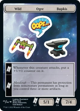 Wild Ogre Bupkis [Unfinity Stickers]