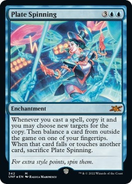 Plate Spinning Galaxy Foil (342) [UNF]