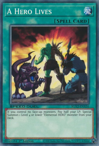 A Hero Lives (SGX2-ENA16) [SGX2]