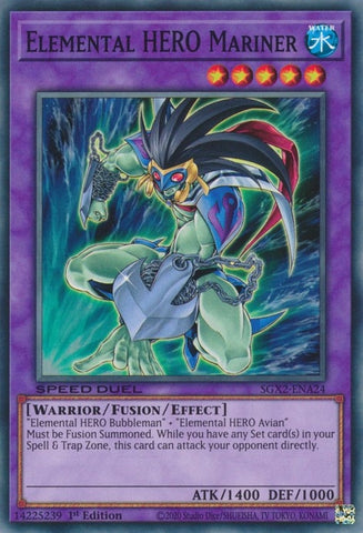 Elemental HERO Mariner (SGX2-ENA24) [SGX2]