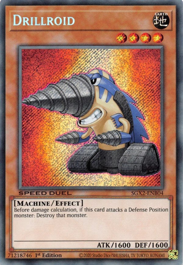 Drillroid Secret Rare (SGX2-ENB04) [SGX2]