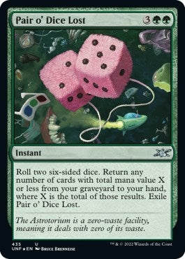 Pair o Dice Lost Galaxy Foil (435) [UNF]